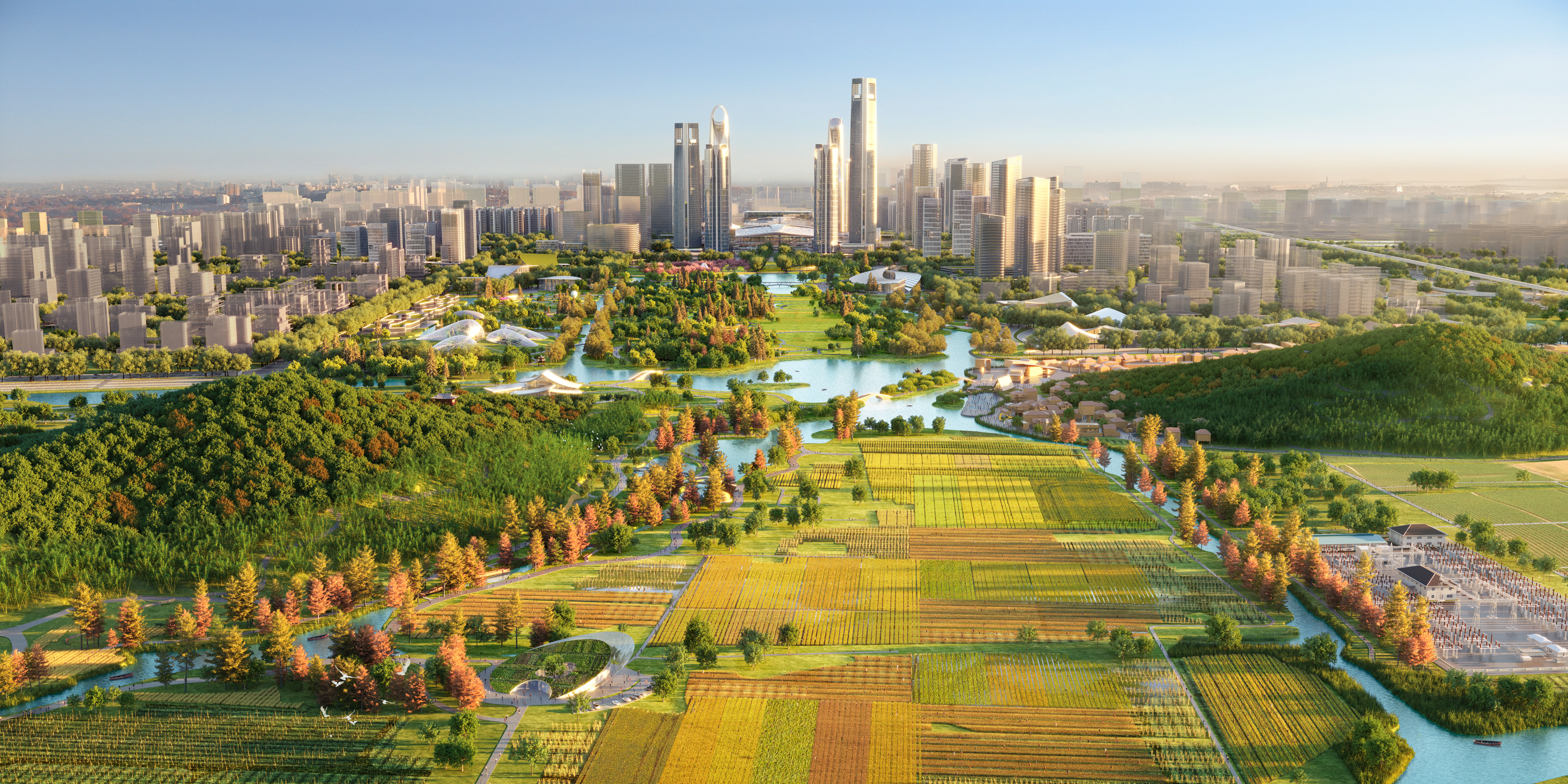 What is the process of modeling and rendering in the production of architectural animation tour?