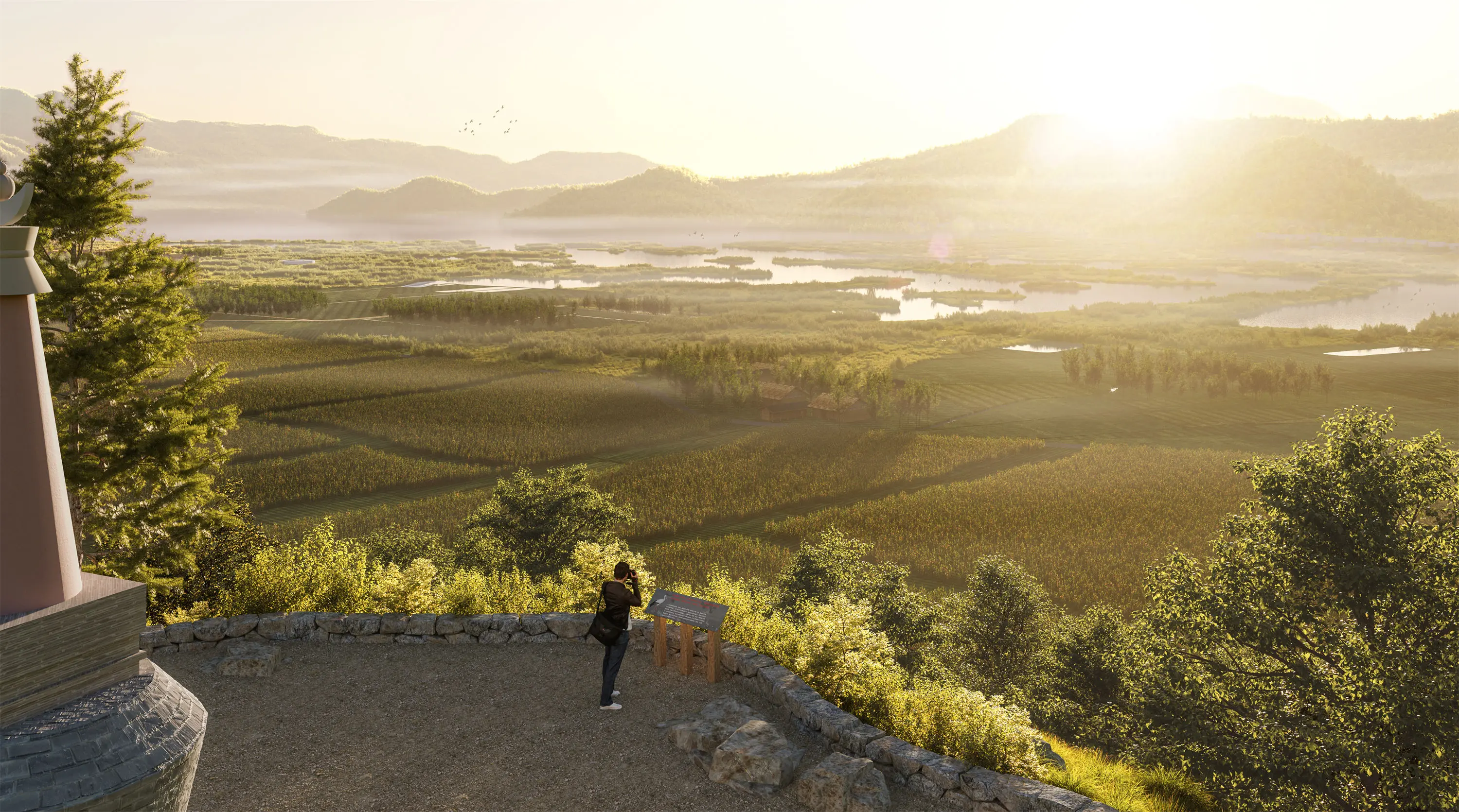 Sichuan Lugu Lake Tourism Planning and Conceptual Planning-lay-out
