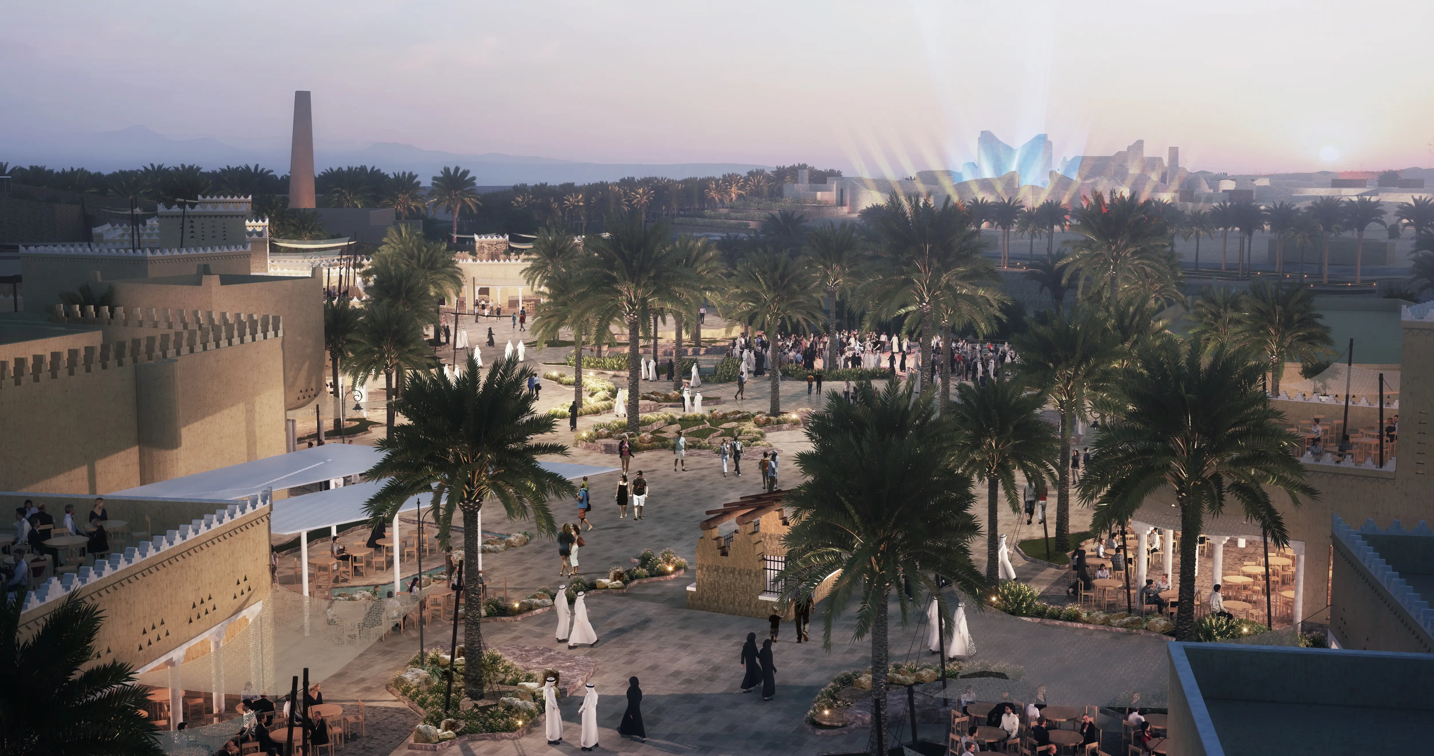 3d architectural animation-I-1907135 Bujairi Masterplan and Placemaking