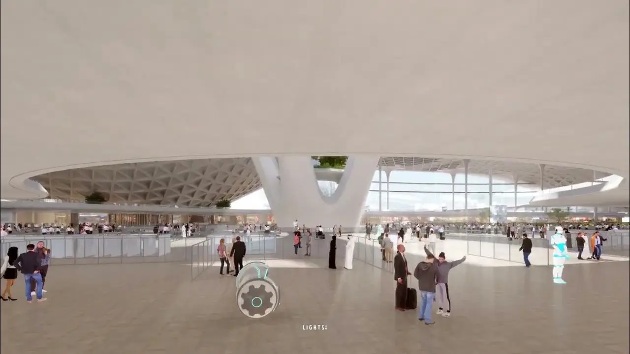 Airport Photorealistic 3D Building - 3d building animation service