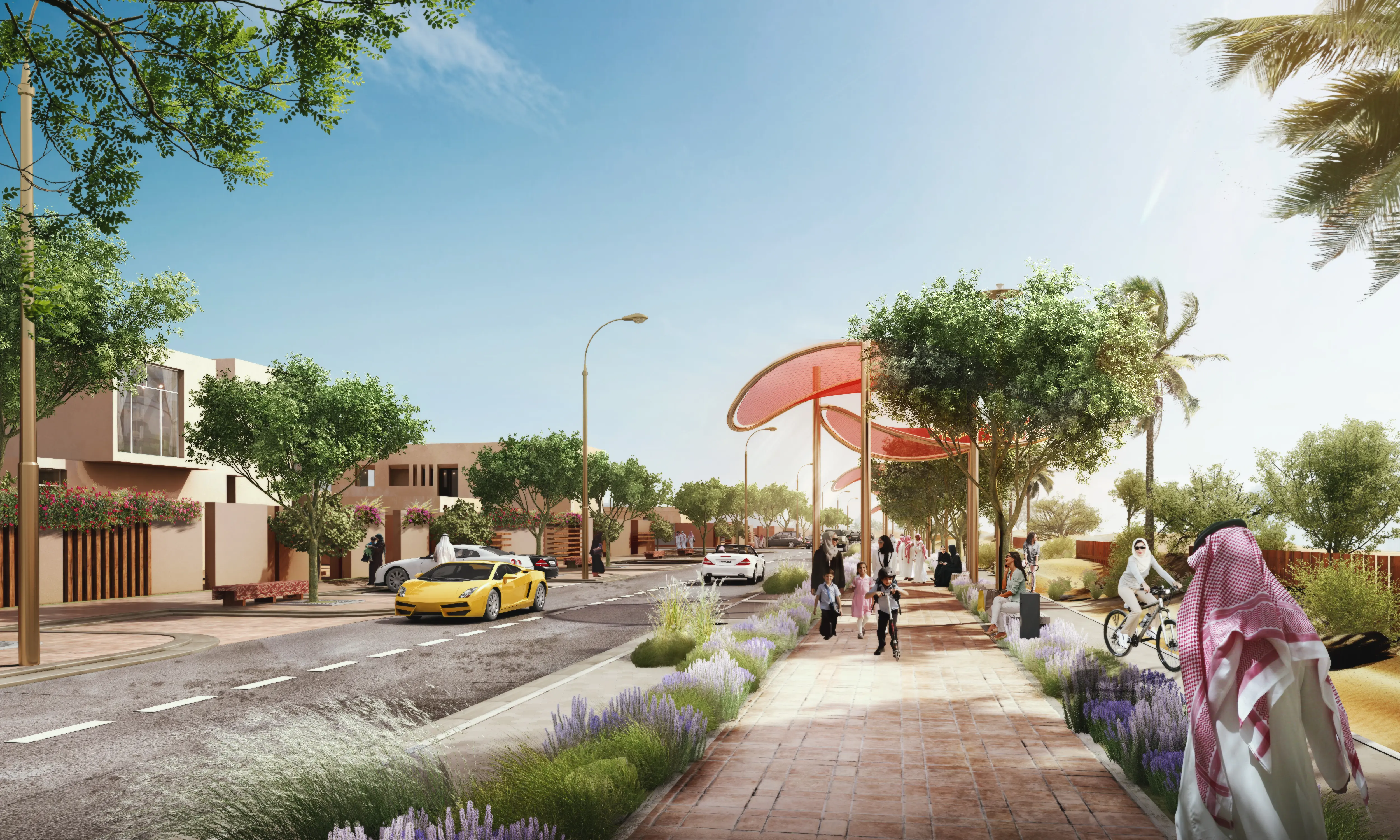 Nabbagh Masterplan-3d architectural visualization services.