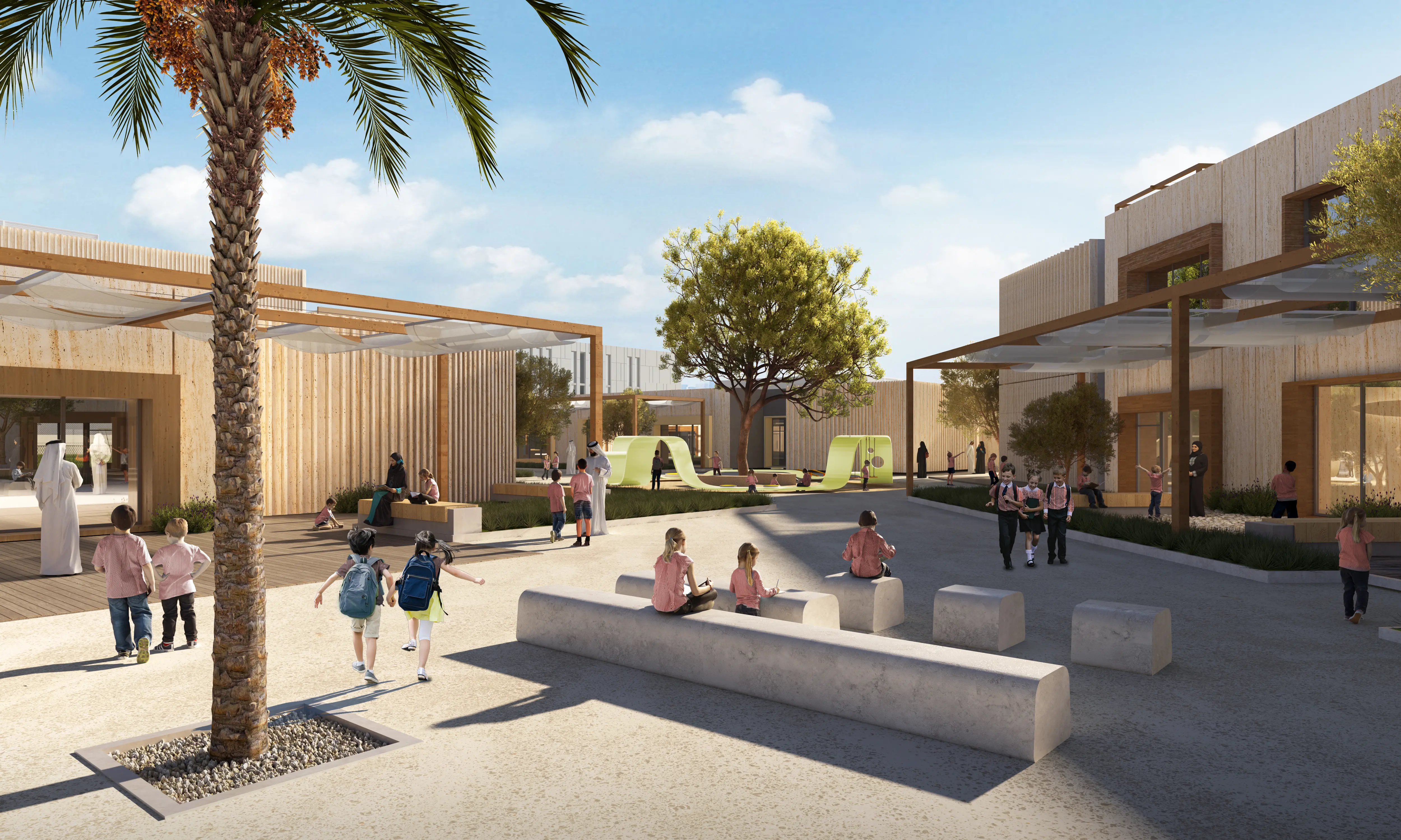Utilize the function of residential building renderings