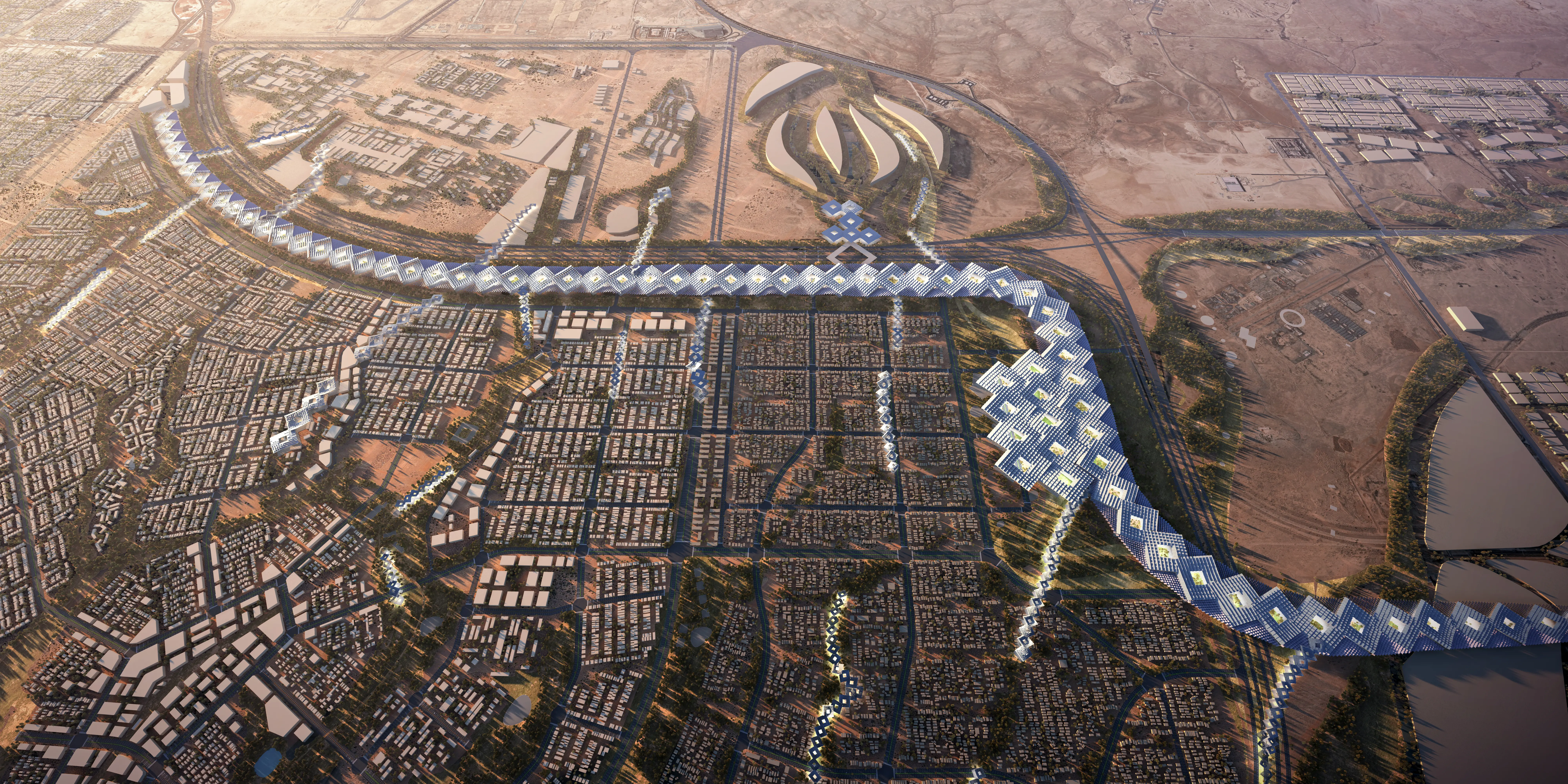 3d walkthrough animation service-I-2303107 Riyadh masterplan project-dnk04