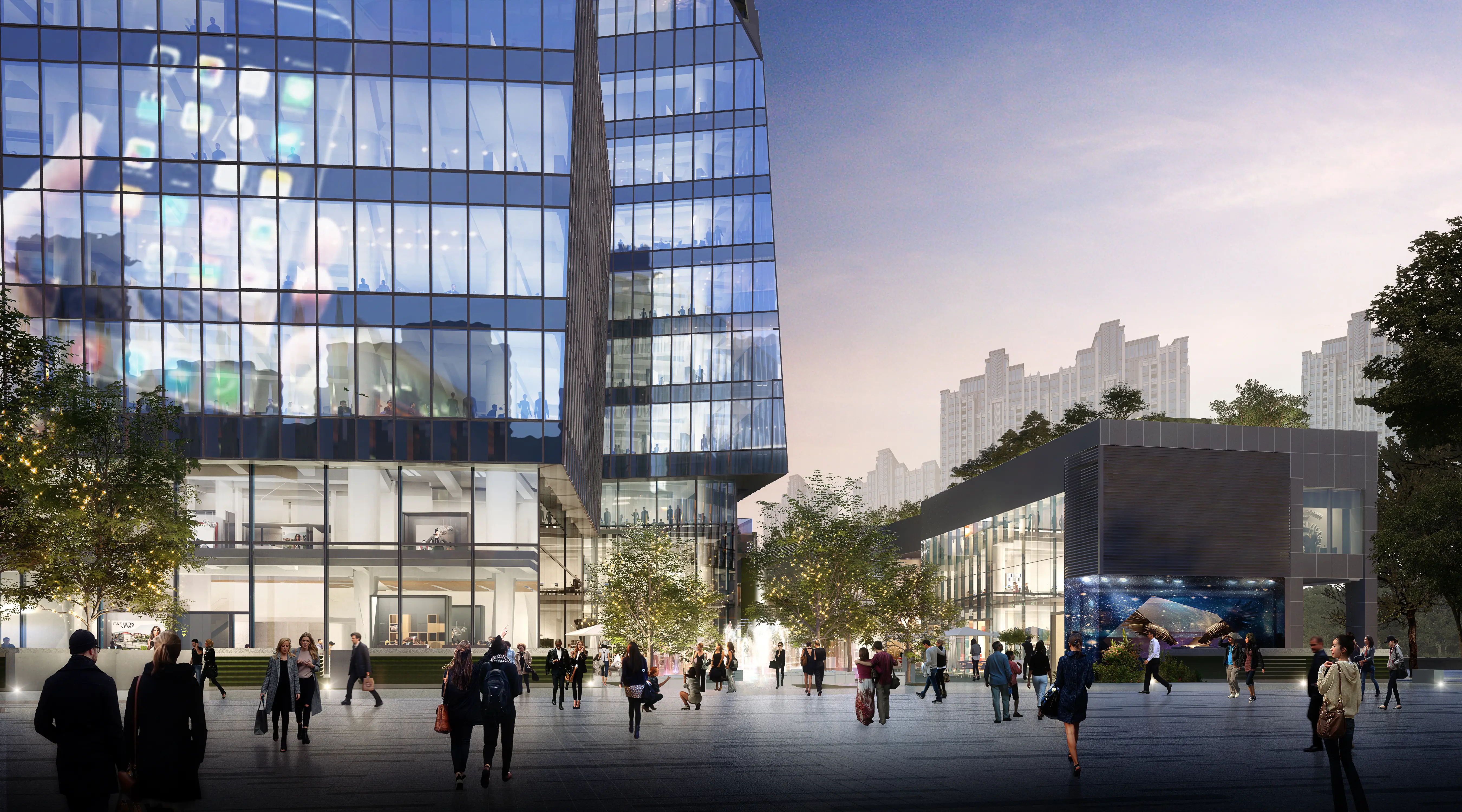 3D architectural animation panorama
